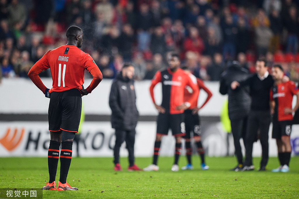 雷恩主场惨败图卢兹，连续三轮不胜