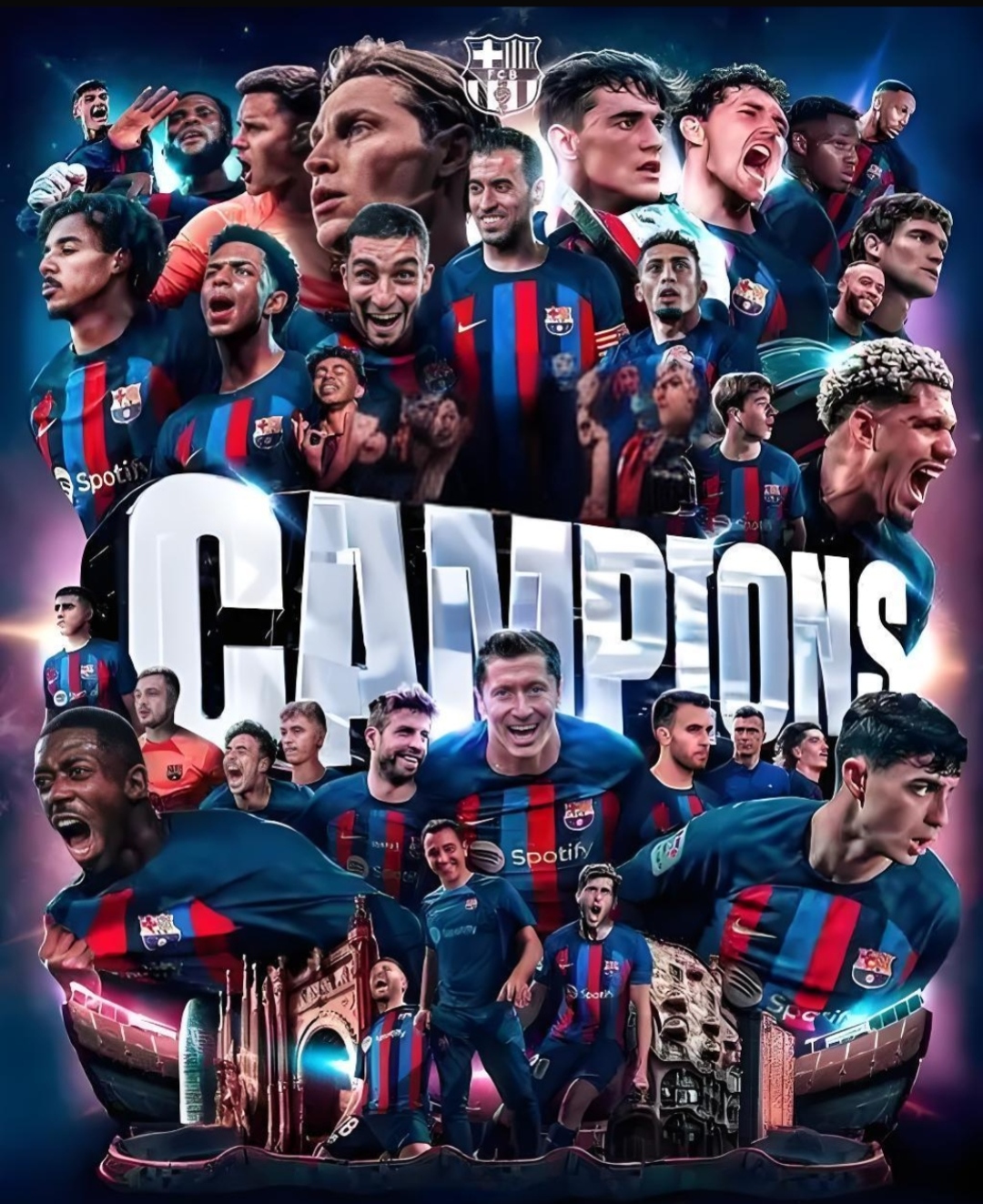 巴塞罗那逆转成功，晋级欧冠八强