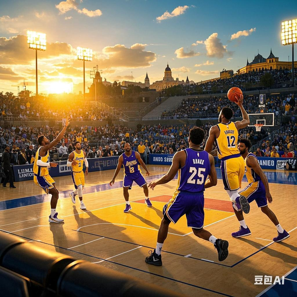 湖人击败马刺，展现强大实力